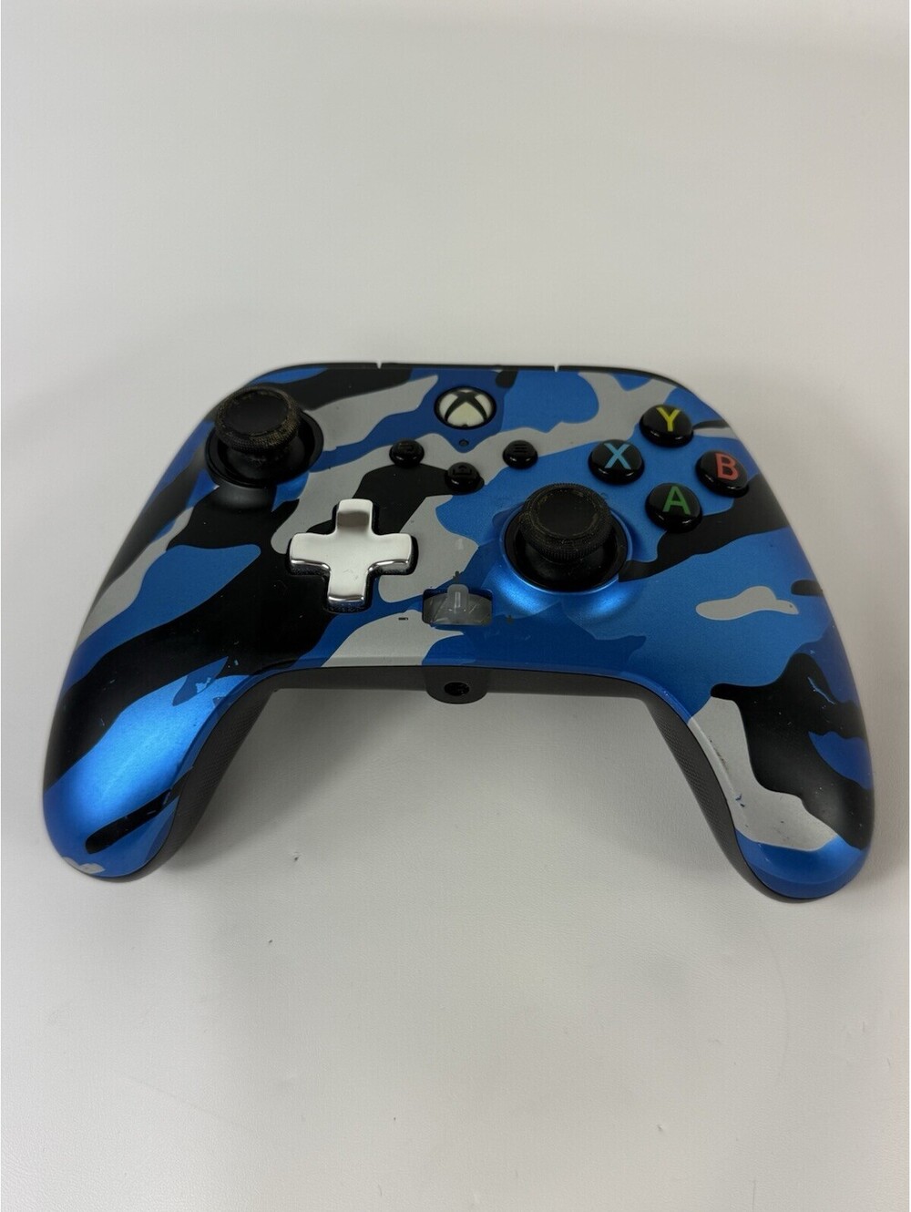 PowerA 1518911-01 Blue Camo Handheld Wired Gaming Controller for Xbox Series